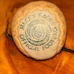OG vintage Brown Hacky Sack Footbag.